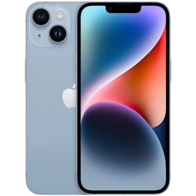 Apple iPhone 14 (Blue, 128Gb, Used) - фото