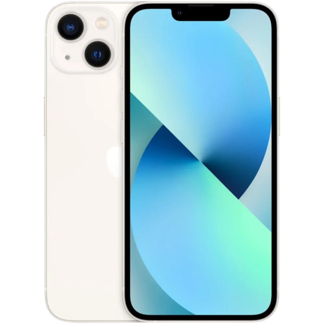 Apple iPhone 13 (Starlight, 128Gb, Used) - фото
